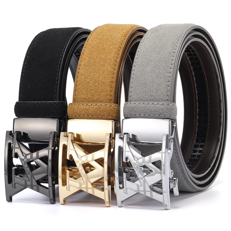 2026 New Luxury Men's Belt Fashion VK Letter Automatic Buckle Leather Business Belt
2026 New Luxury Men's Belt Fashion VK Letter Automatic Buckle Leather Business Belt