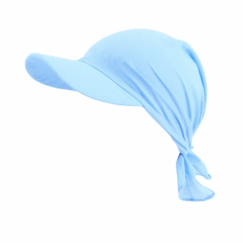 Outdoor Women Brim Cap Sun Visor with Pre-Tied Muslim Turban Caps Head Wrap Scarf Hijabs Female Bandana Hat Headwear Solid Color
Outdoor Women Brim Cap Sun Visor with Pre-Tied Muslim Turban Caps Head Wrap Scarf Hijabs Female Bandana Hat Headwear Solid Color