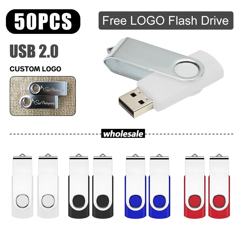 50 Pcs Free Custom USB Flash Drives 4GB 8GB 16GB Pen Drive 32GB 64GB USB Sticks Pendrive 128MB 256MB 512MB Gift Memory Sticks
50 Pcs Free Custom USB Flash Drives 4GB 8GB 16GB Pen Drive 32GB 64GB USB Sticks Pendrive 128MB 256MB 512MB Gift Memory Sticks