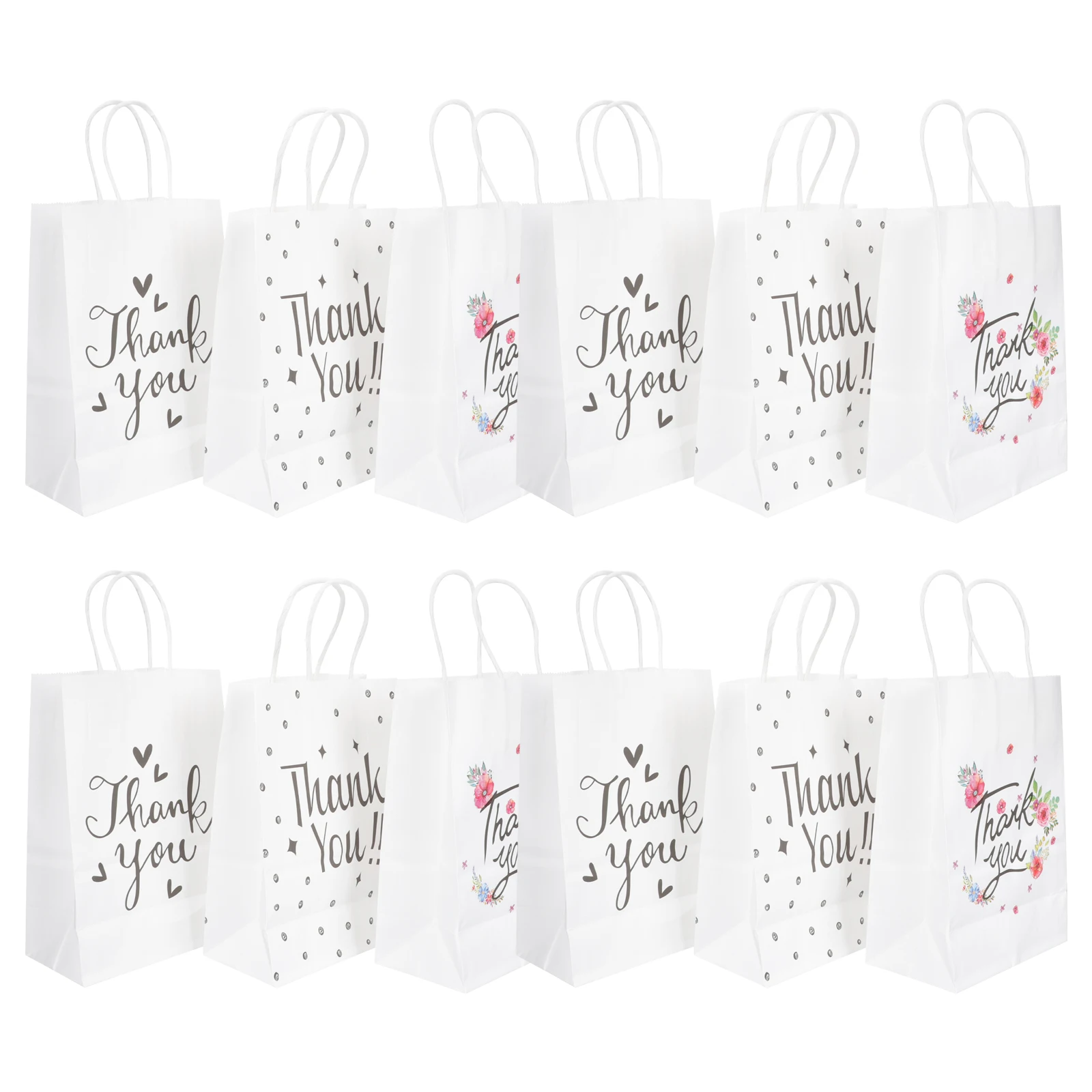12 Pcs Gift Bags Thank You Paper Bags H Elegant Practical for Party Favors Shopping Wedding y Toys Storage Packaging
12 Pcs Gift Bags Thank You Paper Bags H Elegant Practical for Party Favors Shopping Wedding y Toys Storage Packaging
