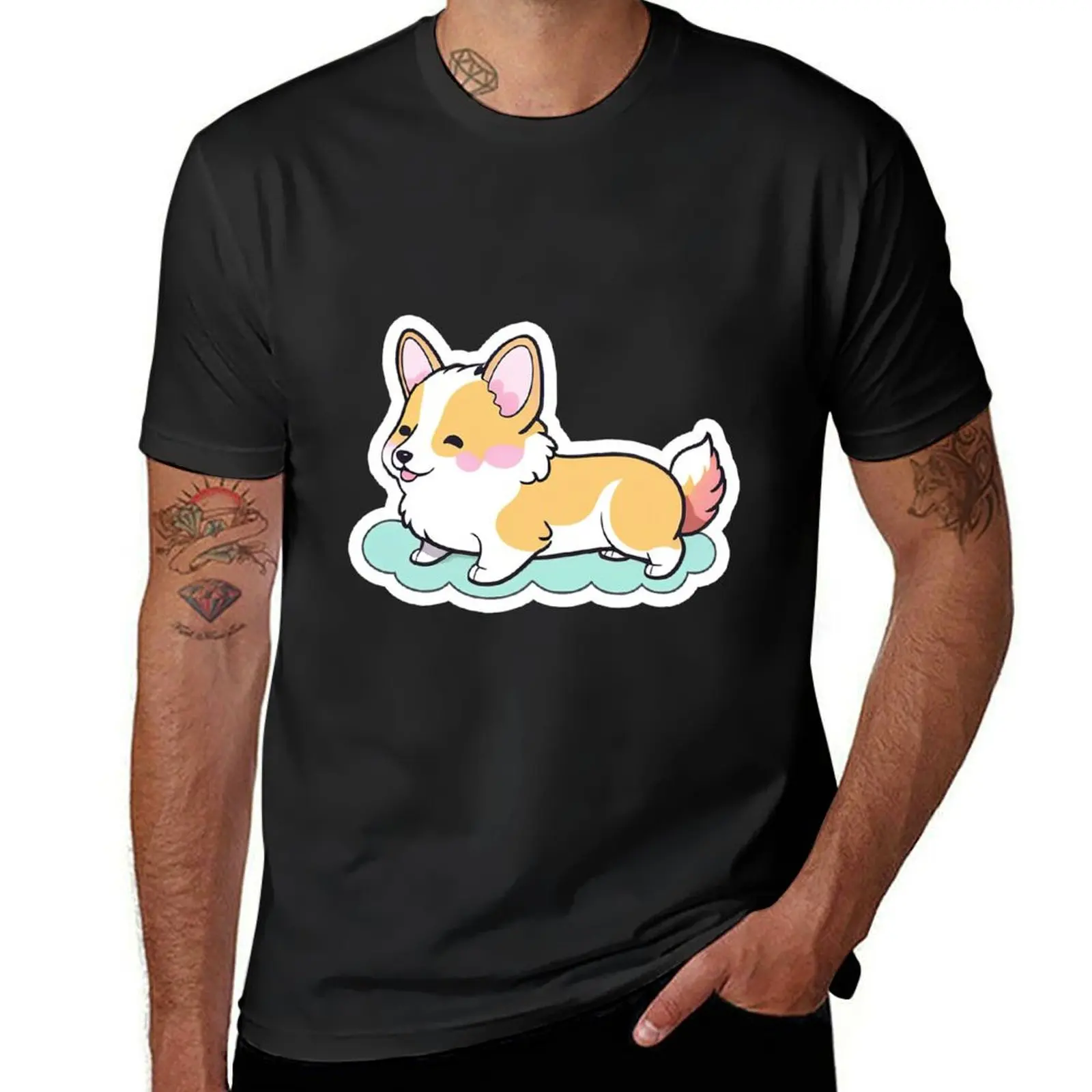 Cute Kawaii Chibi Corgi | Adorable Corgi Puppy Dog Design T-Shirt for a boy blanks Short sleeve tee men
Cute Kawaii Chibi Corgi | Adorable Corgi Puppy Dog Design T-Shirt for a boy blanks Short sleeve tee men