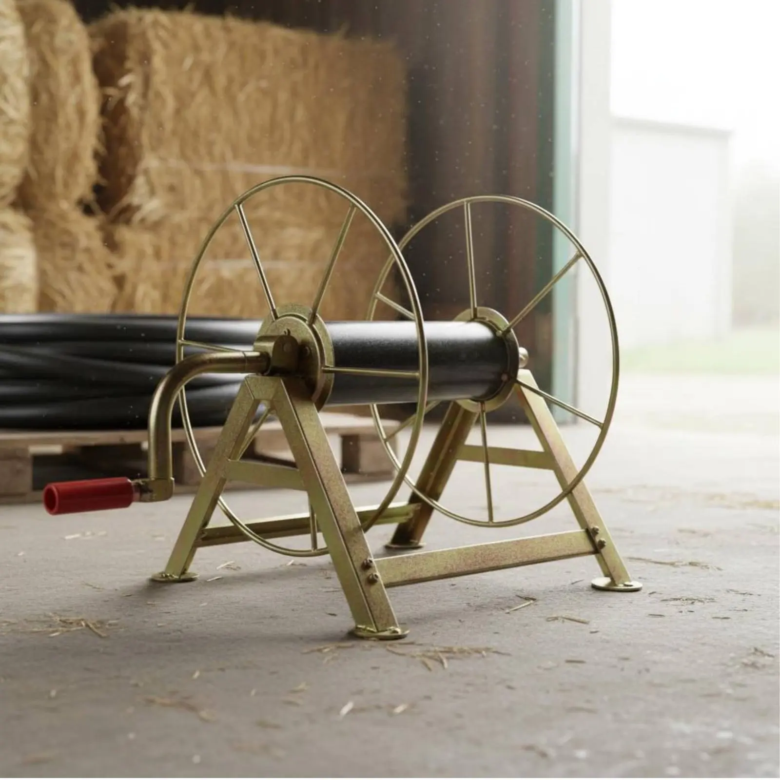 Agricultural Hose Reel Anti Rust Sprayer Reel Spray Hose Winder Weather-Resistant Durability Farm Tool Leak-Proof for Farmers
Agricultural Hose Reel Anti Rust Sprayer Reel Spray Hose Winder Weather-Resistant Durability Farm Tool Leak-Proof for Farmers