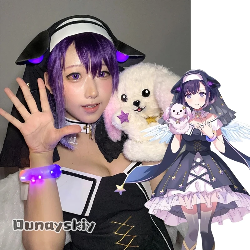 Cosplay Fuji Miyako Long Dress Costume Jirai Kei Thunder Mine Ribbon Bow Strap Skirt Lolita DIY Halloween Disguise Ornament
Cosplay Fuji Miyako Long Dress Costume Jirai Kei Thunder Mine Ribbon Bow Strap Skirt Lolita DIY Halloween Disguise Ornament
