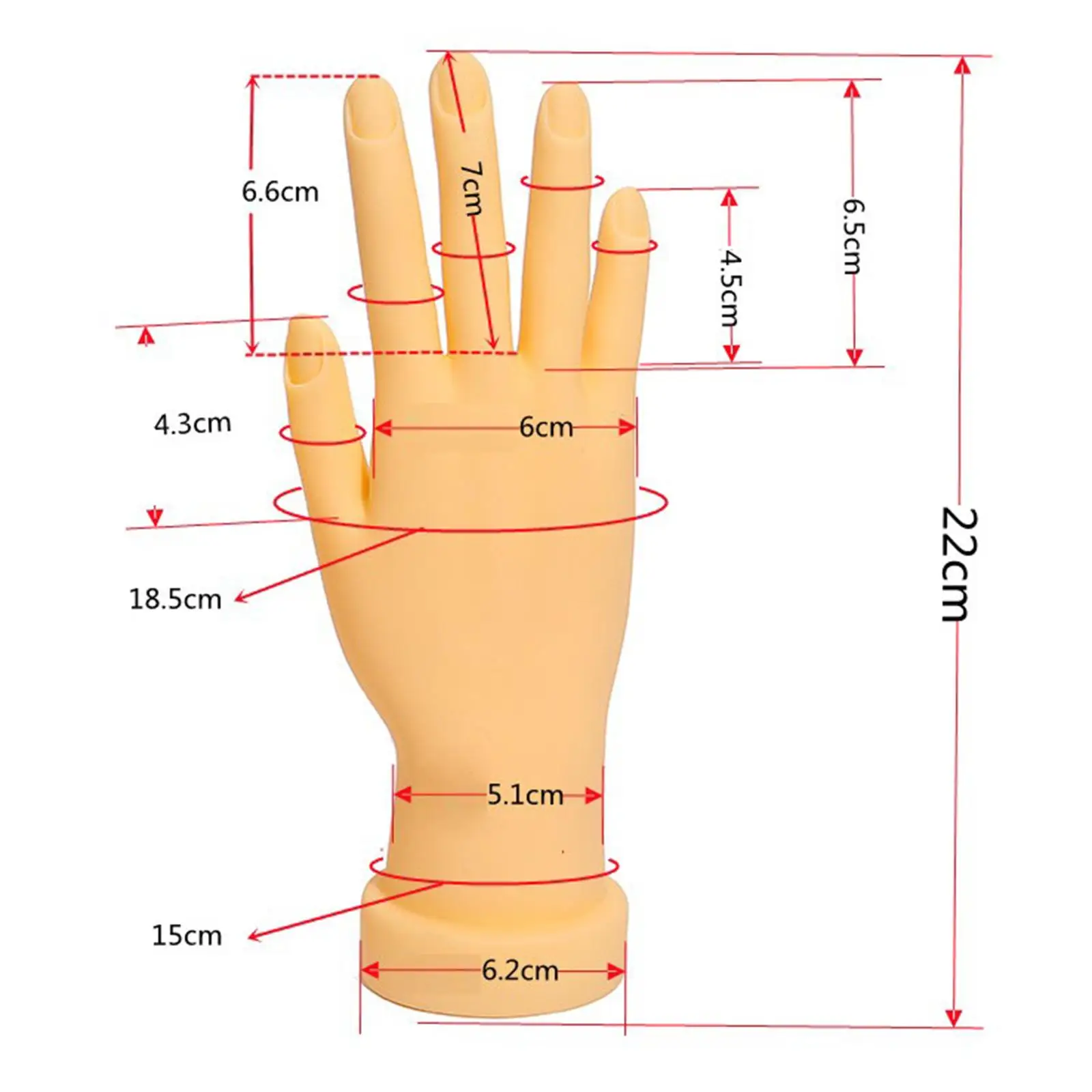 Реалистичная гибкая резиновая рука-манекен для тренировки маникюра, инструмент для самостоятельного маникюра и аксессуары для салонов красоты
Реалистичная гибкая резиновая рука-манекен для тренировки маникюра, инструмент для самостоятельного маникюра и аксессуары для салонов красоты