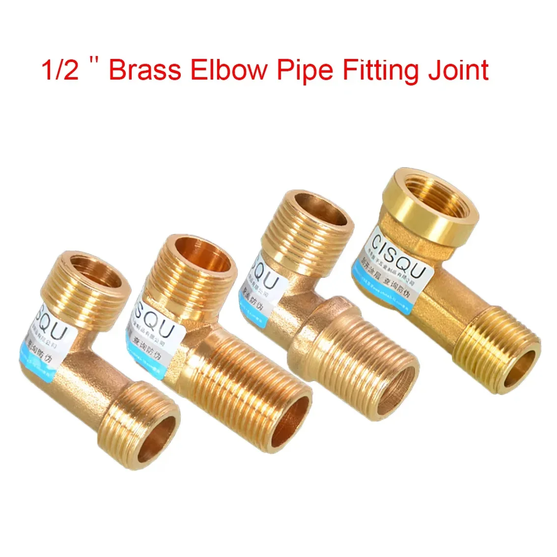 1/2" 90 Degree Brass Elbow Female/Male Thread Pipe Fitting Connector Coupler For Water Fuel Copper Adapter Water/Gas Pipe DN15
1/2" 90 Degree Brass Elbow Female/Male Thread Pipe Fitting Connector Coupler For Water Fuel Copper Adapter Water/Gas Pipe DN15