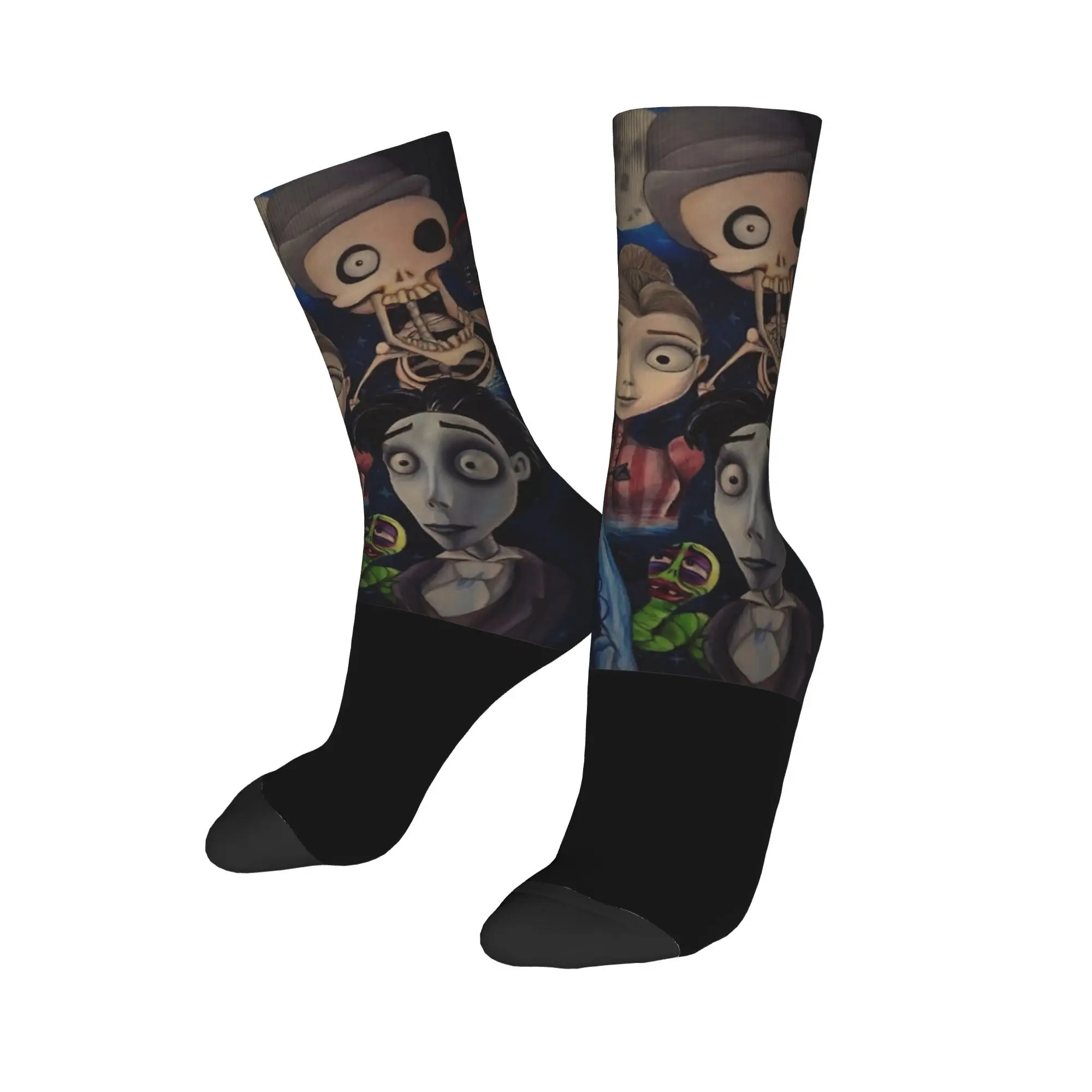 Horror Corpse Bride Halloween Movies Socks for Women Men All Season Comfortable Crew Socks Sweat Absorbing
Horror Corpse Bride Halloween Movies Socks for Women Men All Season Comfortable Crew Socks Sweat Absorbing