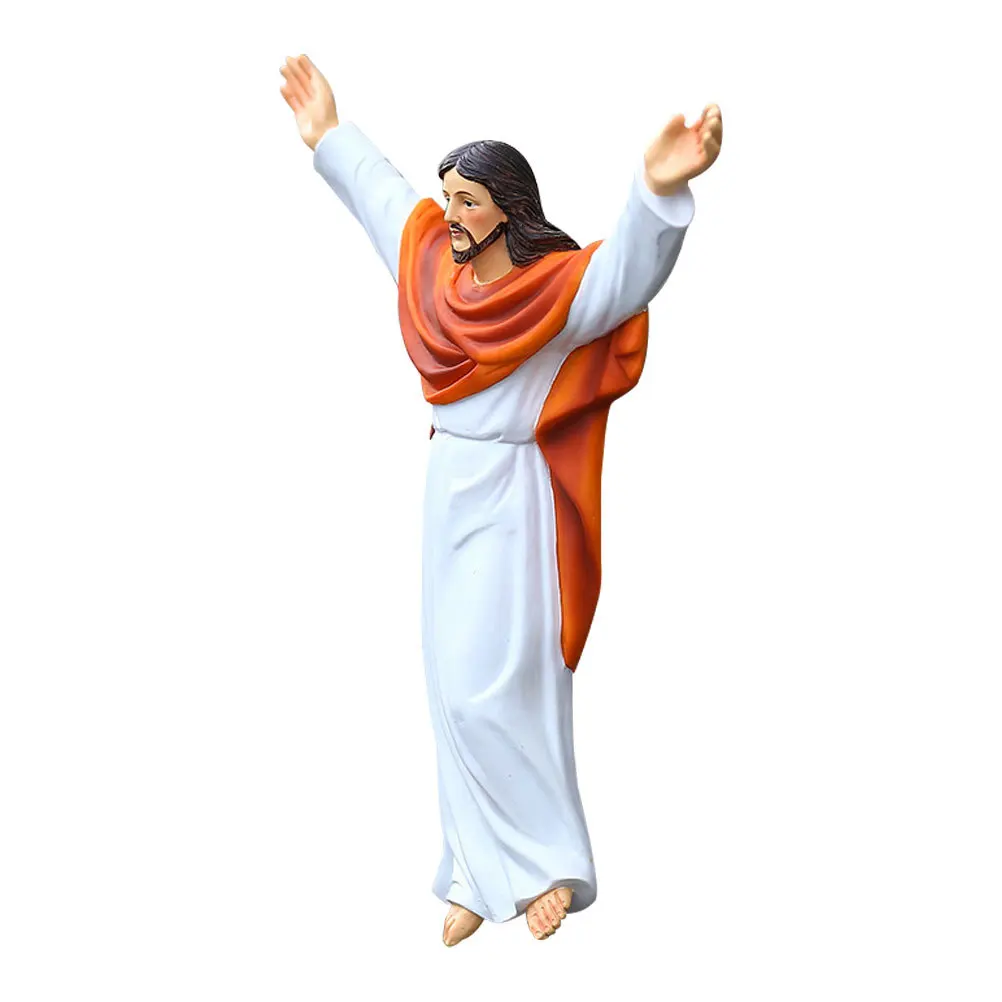 Resin Jesus Hanging Statue Ornament Religious Home Church Decor Wall Shelf Hanging Religious Gift Compact Space Saving Design
Resin Jesus Hanging Statue Ornament Religious Home Church Decor Wall Shelf Hanging Religious Gift Compact Space Saving Design