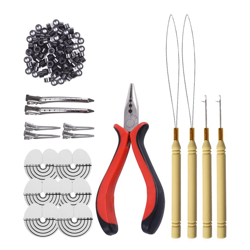 Pliers Crochet Silicone Buckle Hair Extension Pliers Ring Tool Set Hair Extension Tool
Pliers Crochet Silicone Buckle Hair Extension Pliers Ring Tool Set Hair Extension Tool