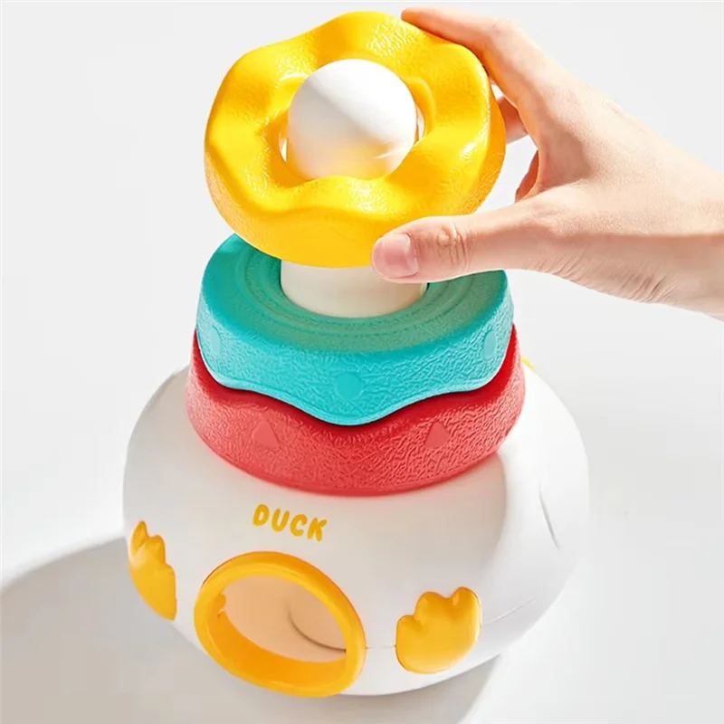 MOMO Tumbler Duck Baby Toy Tumbler Duck With Stackable Shapes Parent-Child Interactive Games
MOMO Tumbler Duck Baby Toy Tumbler Duck With Stackable Shapes Parent-Child Interactive Games