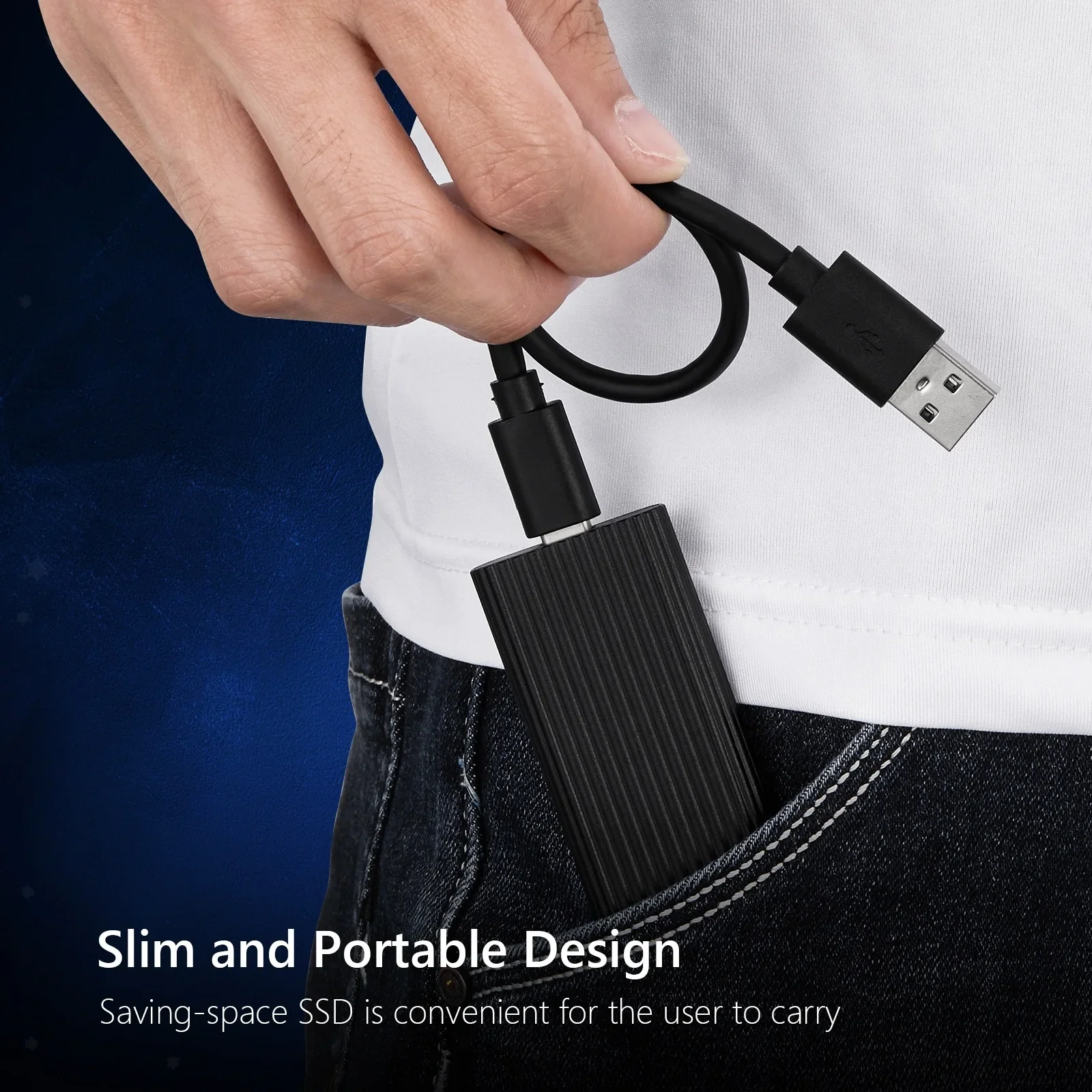 Durable Mini Mobile Solid State Drive SSD 500g 1t 2t Portable Mobile Hard Drive Capacity Expansion Upgrade
Durable Mini Mobile Solid State Drive SSD 500g 1t 2t Portable Mobile Hard Drive Capacity Expansion Upgrade