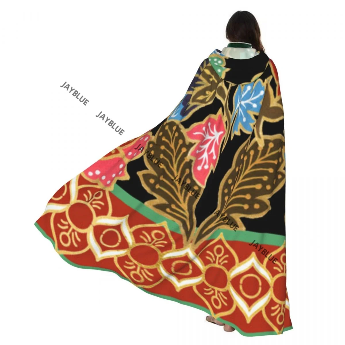 Long Cape Cloak Traditional Tribal Ethic Saree Sarong Batik Flower Hooded Cloak Coat Autumn Hoodies
Long Cape Cloak Traditional Tribal Ethic Saree Sarong Batik Flower Hooded Cloak Coat Autumn Hoodies