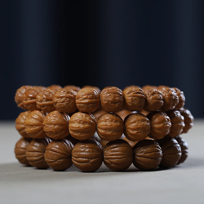 UMQ Monkey Head Tuhao Jingbaleng Bracelet Men's Walnut Watermelon Pattern Pumpkin Pile Single Circle Prayer Beads Crafts
UMQ Monkey Head Tuhao Jingbaleng Bracelet Men's Walnut Watermelon Pattern Pumpkin Pile Single Circle Prayer Beads Crafts