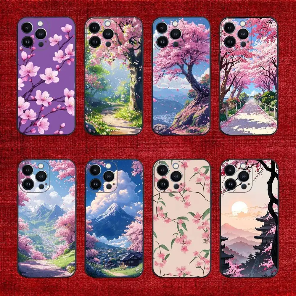 Funda Cherry Blossom Tree Phone Case For iPhone 16e,16,15,14,13,12,11,Pro,X,XS,Max,XR,Plus,Mini Soft Black Cover
Funda Cherry Blossom Tree Phone Case For iPhone 16e,16,15,14,13,12,11,Pro,X,XS,Max,XR,Plus,Mini Soft Black Cover