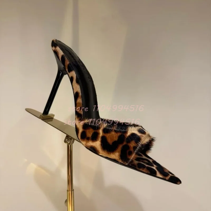 Leopord Patent Leather Pointed Stiletto Heels Women Open Toe Narrow Strap Sandals 2025 Lady Sexy Party Wedding Mule Slides Shoes
Leopord Patent Leather Pointed Stiletto Heels Women Open Toe Narrow Strap Sandals 2025 Lady Sexy Party Wedding Mule Slides Shoes