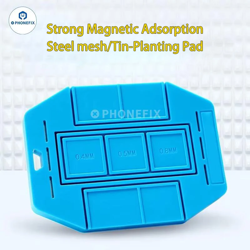 Силиконовый магнитный коврик BGA, изоляционный коврик, универсальный трафарет BGA, магнитная основа для телефона, чип процессора, паяльные инструменты для реболлинга BGA
Силиконовый магнитный коврик BGA, изоляционный коврик, универсальный трафарет BGA, магнитная основа для телефона, чип процессора, паяльные инструменты для реболлинга BGA