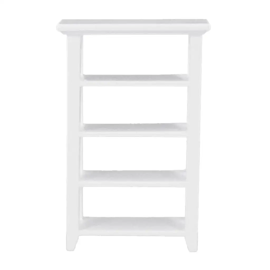 White 1/12 Dollhouse Miniature Furniture Set Birch Wooden Storage Holder Shelf 5 Tier Furniture Toys
White 1/12 Dollhouse Miniature Furniture Set Birch Wooden Storage Holder Shelf 5 Tier Furniture Toys