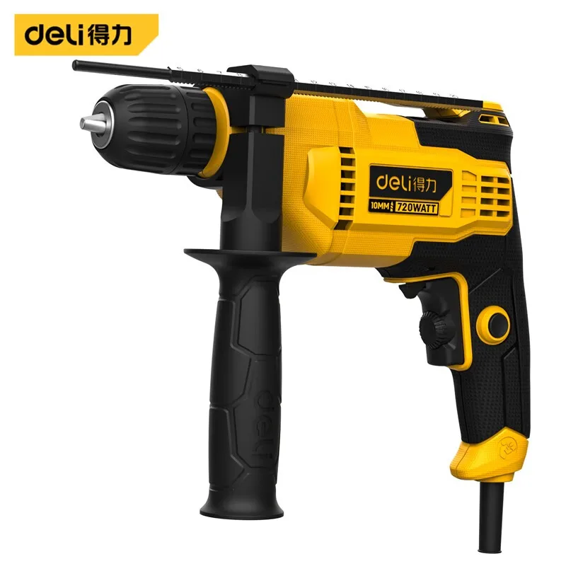 Deli cordless drill multi-functional electric screwdriver plug-in pistol drill AC drill metal chuck high power
Deli cordless drill multi-functional electric screwdriver plug-in pistol drill AC drill metal chuck high power
