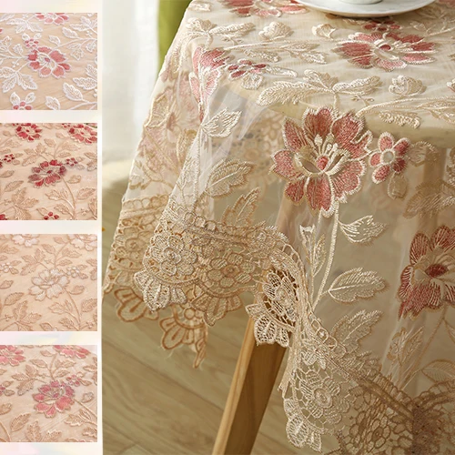 Elegant Lace Tablecloth Breathable Durable Vintage Style Kitchen Dining Table Cover for Wedding Home Decor Rectangular Round
Elegant Lace Tablecloth Breathable Durable Vintage Style Kitchen Dining Table Cover for Wedding Home Decor Rectangular Round