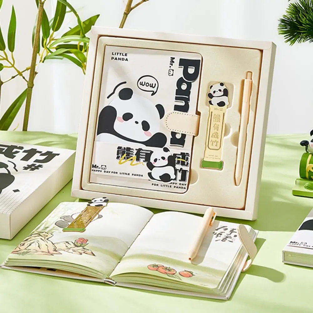 with Bookmark Panda Handbook Set Soft Paper Magnetic Buckle Notebook Sign Pen Durable Graduation Gift Notebook Daily Planner
with Bookmark Panda Handbook Set Soft Paper Magnetic Buckle Notebook Sign Pen Durable Graduation Gift Notebook Daily Planner