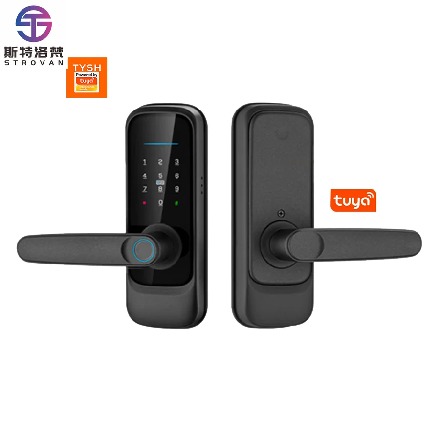 STLF Smart Lock Tuya Wifi Biometric Keyless Electronic Lock for Wood Aluminum Intelligent Digital Fingerprint Recognition Cloud
STLF Smart Lock Tuya Wifi Biometric Keyless Electronic Lock for Wood Aluminum Intelligent Digital Fingerprint Recognition Cloud