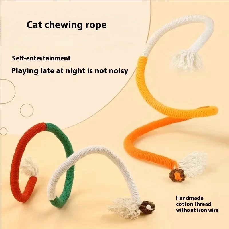 Cat Scratcher Rope Toy Cotton Rope Bite-resistant Chewing Toy Paw Claw Furniture Protector Scratching Toy Cat Puzzle Pet Toys
Cat Scratcher Rope Toy Cotton Rope Bite-resistant Chewing Toy Paw Claw Furniture Protector Scratching Toy Cat Puzzle Pet Toys