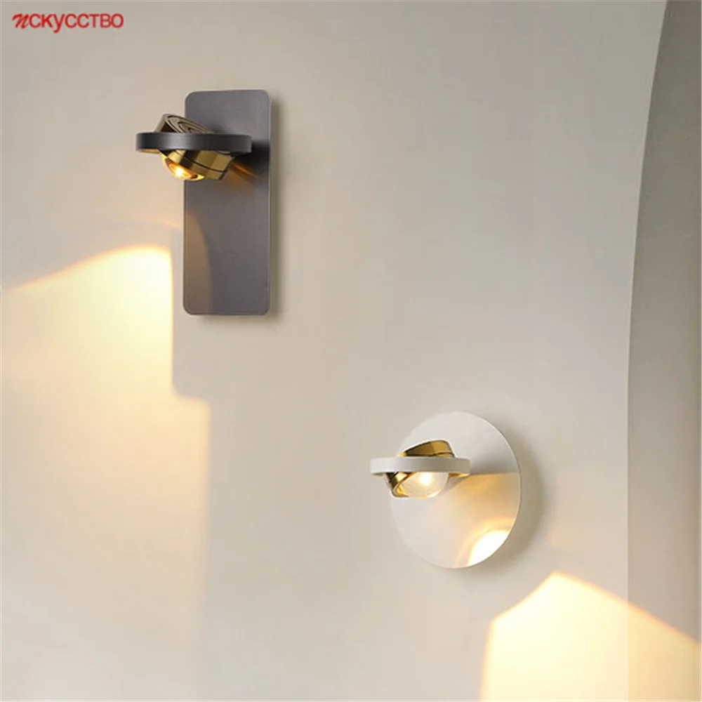 Nordic Minimalism Rotatable Led Wall Lamp For Living Room Sofas Bedroom Corridor Decoration House Sconces Art Lighting Fixtures
Nordic Minimalism Rotatable Led Wall Lamp For Living Room Sofas Bedroom Corridor Decoration House Sconces Art Lighting Fixtures