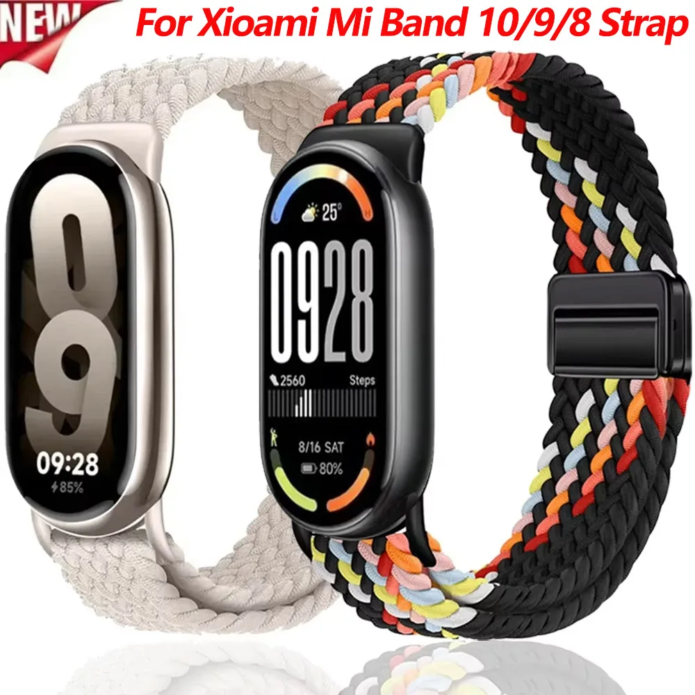 Braided Loop Strap for Xiaomi Mi Band 9/Mi Band 8 Nylon Breathable Bracelet Correa for Mi Band 10/9 Sports Wristband Accessories
Braided Loop Strap for Xiaomi Mi Band 9/Mi Band 8 Nylon Breathable Bracelet Correa for Mi Band 10/9 Sports Wristband Accessories