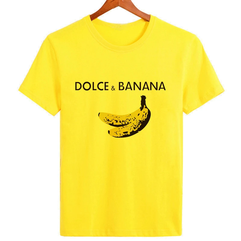 Banana printed T-shirt Short Sleeve Tee Summer Cool Clothing Casual Oversized t shirt for Men B0103
Banana printed T-shirt Short Sleeve Tee Summer Cool Clothing Casual Oversized t shirt for Men B0103