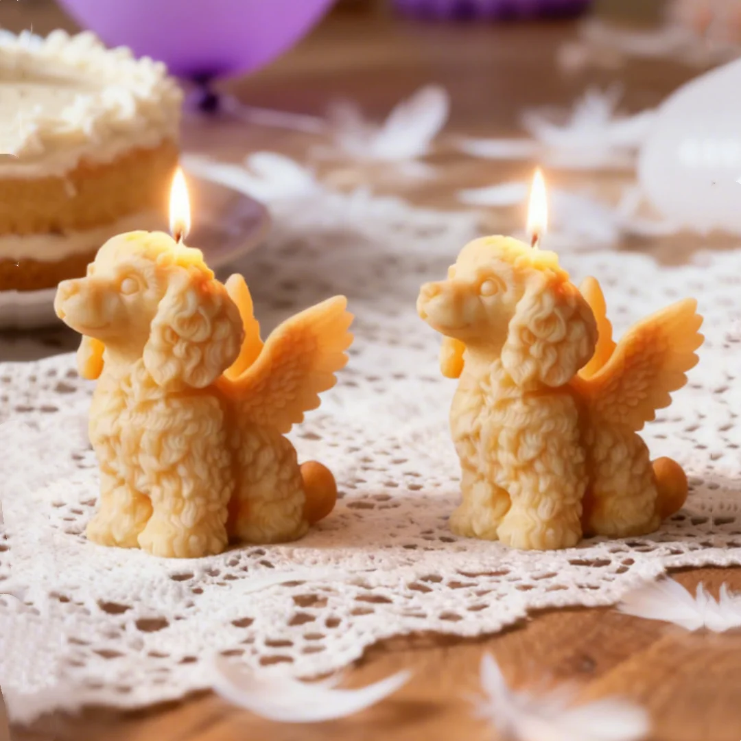 Angel Dog Candle Mold Versatile Creative Puppy Mold Silicone Candle Mold For Gift Giving Home Decoration Children'S
Angel Dog Candle Mold Versatile Creative Puppy Mold Silicone Candle Mold For Gift Giving Home Decoration Children'S