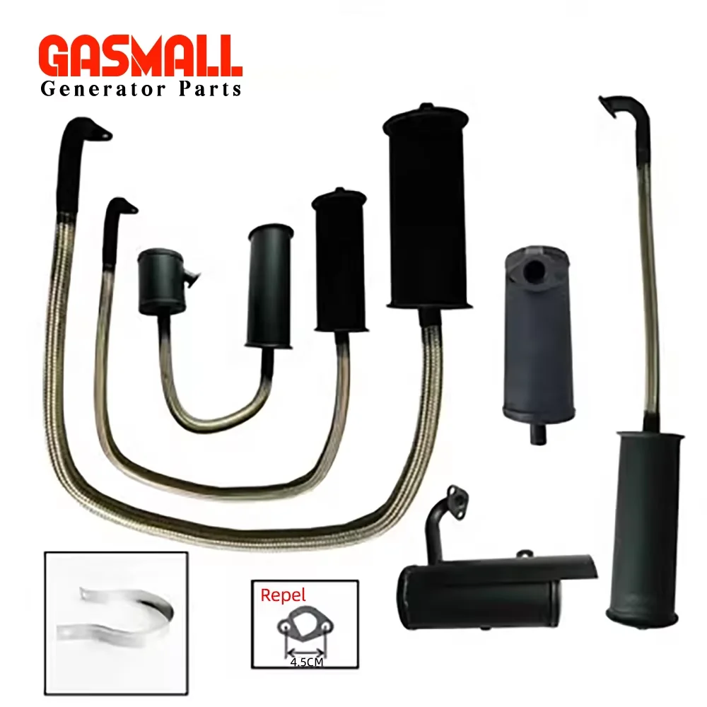 Range extender suppressor suppressor engine generator suppressor exhaust pipe silent extended hose suppressor accessories
Range extender suppressor suppressor engine generator suppressor exhaust pipe silent extended hose suppressor accessories