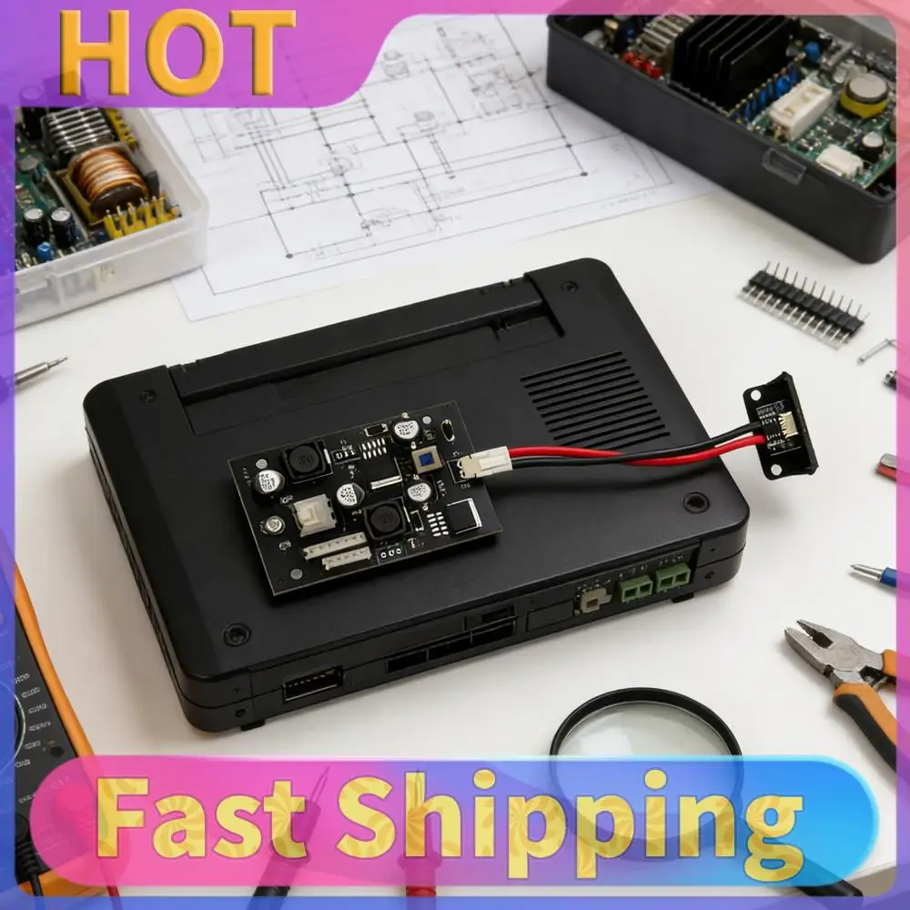 Плата блока питания для игровой консоли PS1 (PSU Fat), замена блока питания, порт Type-C, 12В/3А, снижает внутренний нагрев
Плата блока питания для игровой консоли PS1 (PSU Fat), замена блока питания, порт Type-C, 12В/3А, снижает внутренний нагрев