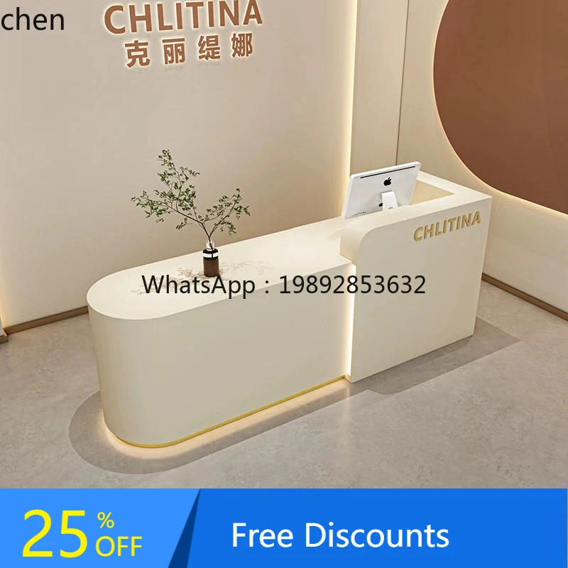 LYY clothing store checkout page barber shop bar counter simple store reception counter
LYY clothing store checkout page barber shop bar counter simple store reception counter