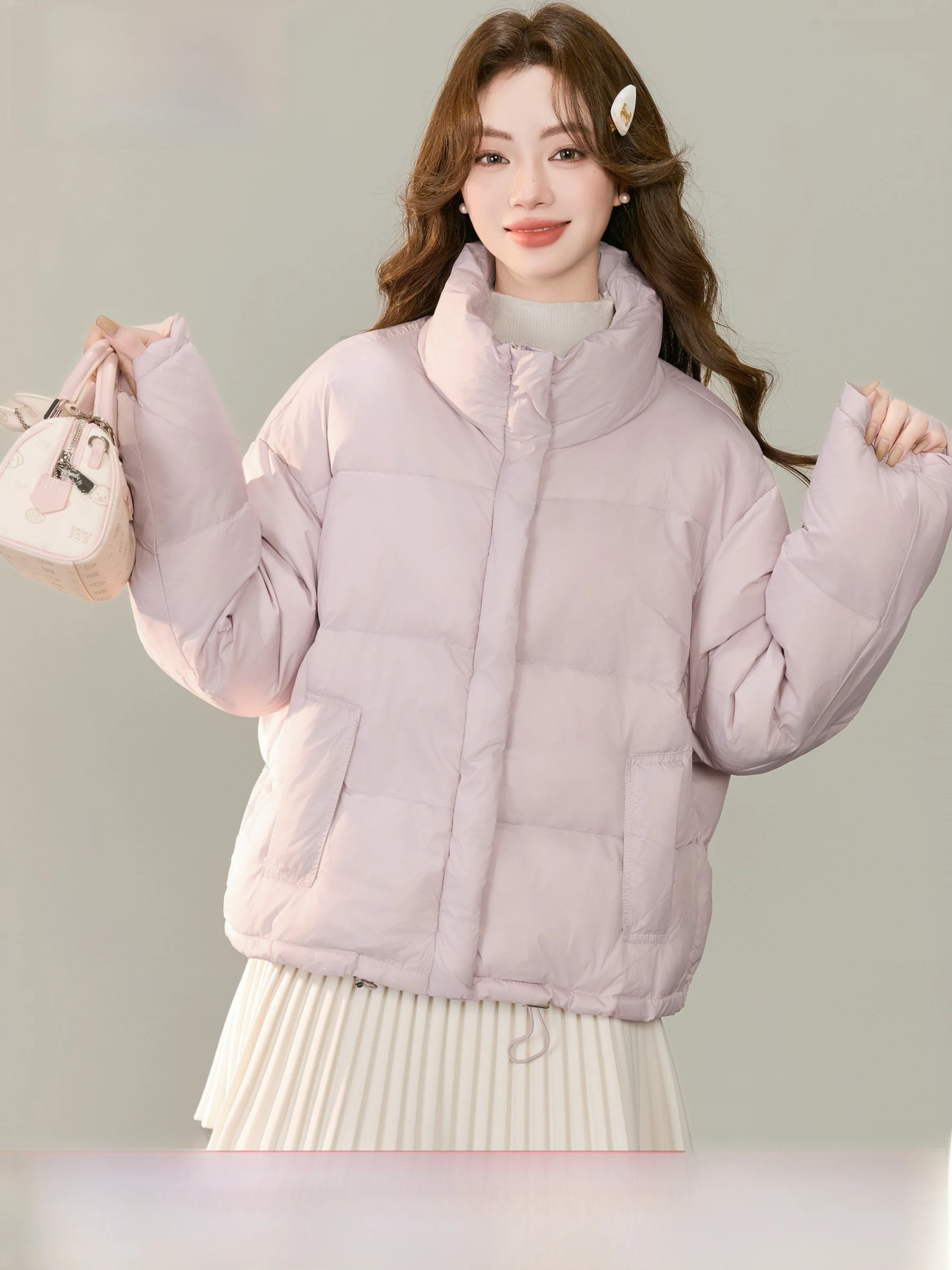 Теплая белая пуховая куртка-пуховик для женщин Sle Lingjiu Qinglan, Зима 2025, Новинка, Модное пальто
Теплая белая пуховая куртка-пуховик для женщин Sle Lingjiu Qinglan, Зима 2025, Новинка, Модное пальто