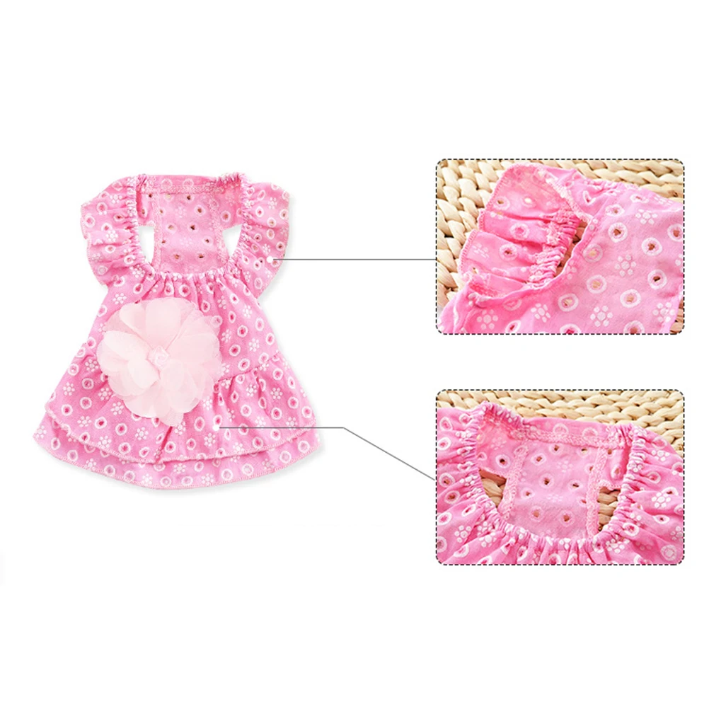 Dog Princess Dress for Dogs Unique Pet Apparel Clothing Cute Doggie Summer Dresses Lace Floral
Dog Princess Dress for Dogs Unique Pet Apparel Clothing Cute Doggie Summer Dresses Lace Floral