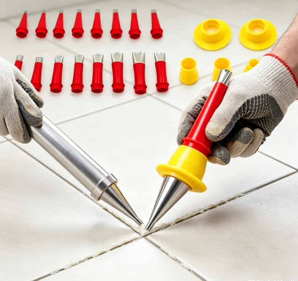 22Pcs Caulking Caulk Nozzle Applicator Finisher Glue Silicone Sealant Finishing Tool Kitchen Bathroom Sink Joint Stainless Steel
22Pcs Caulking Caulk Nozzle Applicator Finisher Glue Silicone Sealant Finishing Tool Kitchen Bathroom Sink Joint Stainless Steel