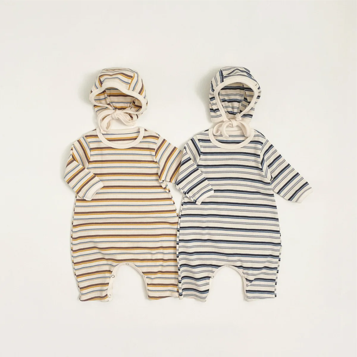 Newborn Long Sleeve Cotton Jumpsuit Infant Toddler Loose Clothes 0-24M 2025 Autumn New Baby Girl Casual Striped Romper
Newborn Long Sleeve Cotton Jumpsuit Infant Toddler Loose Clothes 0-24M 2025 Autumn New Baby Girl Casual Striped Romper