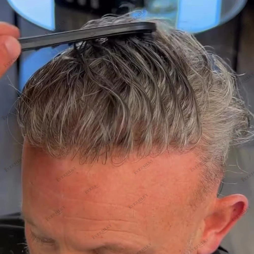 Super Natural Hairline Invisible Thin Skin 0.02mm 90%Density Men's Hair Replacement Capillary Prosthesis Vloop Thin Skin Toupee
Super Natural Hairline Invisible Thin Skin 0.02mm 90%Density Men's Hair Replacement Capillary Prosthesis Vloop Thin Skin Toupee