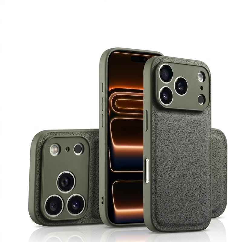 Moon Pit Texture Leather Feel Phone Case, Full Coverage Shockproof PU Leather Grain Cover for iPhone 17 Pro Max 16 15 14 13 12
Moon Pit Texture Leather Feel Phone Case, Full Coverage Shockproof PU Leather Grain Cover for iPhone 17 Pro Max 16 15 14 13 12