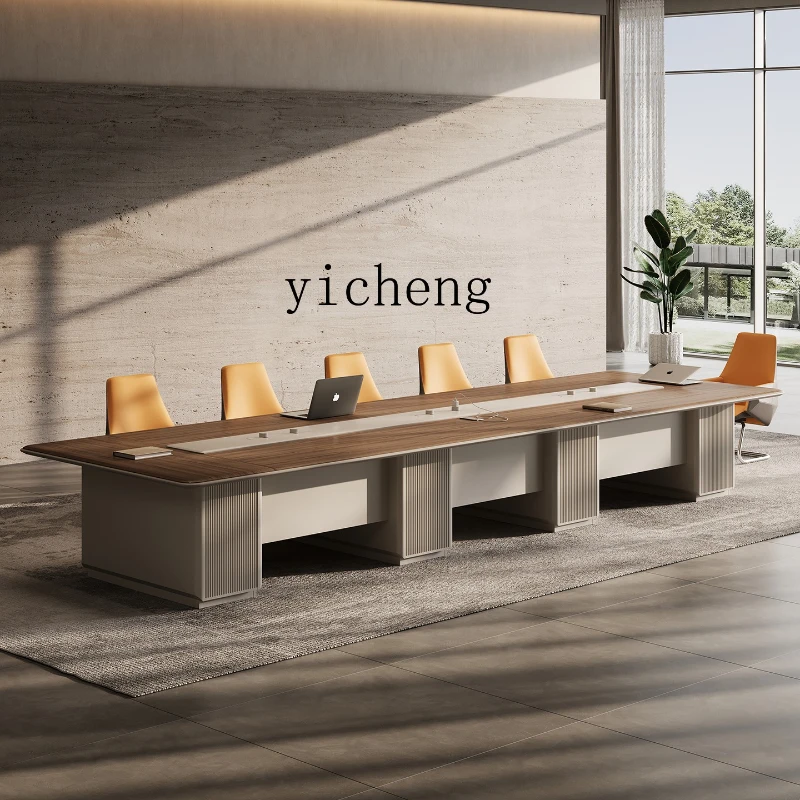TWR modern large long table negotiation table rectangular conference table and chair combination
TWR modern large long table negotiation table rectangular conference table and chair combination