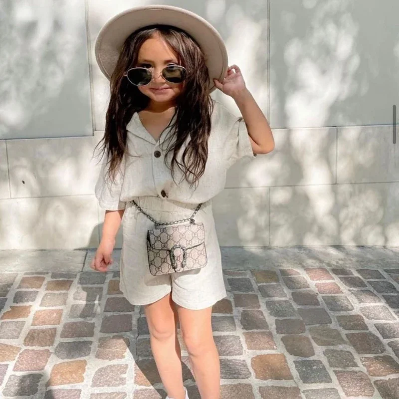 Baby Boy Girl Clothes Sets Shirt+Short Pants Linen Summer Infant Toddler Child Homesuit Button Short Sleeve Baby Clothes 1-7Y
Baby Boy Girl Clothes Sets Shirt+Short Pants Linen Summer Infant Toddler Child Homesuit Button Short Sleeve Baby Clothes 1-7Y