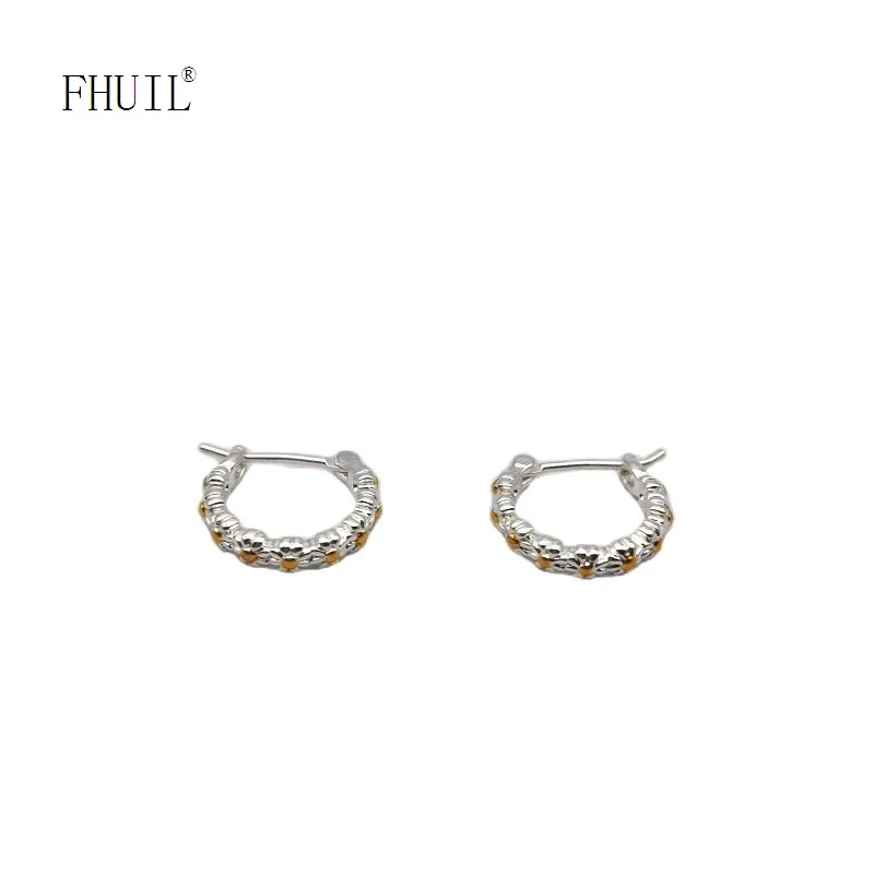 Simple Silver Plated Hoop Earrings For Women 2023 Korean Style Fashion Jewelry Flower Ear Piercing Holiday Gift Girl Accessories
Simple Silver Plated Hoop Earrings For Women 2023 Korean Style Fashion Jewelry Flower Ear Piercing Holiday Gift Girl Accessories