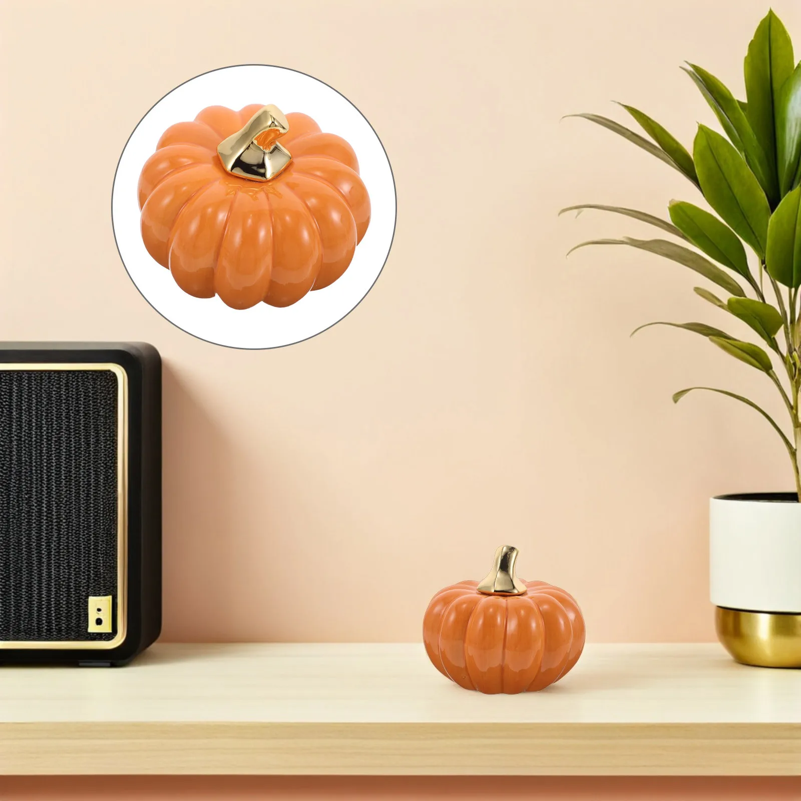 Ceramic Pumpkin Decor Modern Minimalist Ceramic Pumpkin for Thanksgiving Halloween Harvest Festival Table Centerpiece
Ceramic Pumpkin Decor Modern Minimalist Ceramic Pumpkin for Thanksgiving Halloween Harvest Festival Table Centerpiece