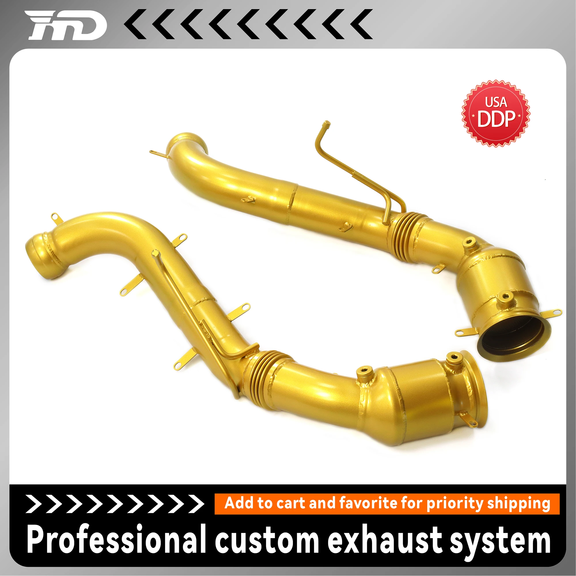 Для McLaren 570S выхлопная труба с позолоченным керамическим покрытием, термобарьер, сварка TIG, равная длина, максимальные усиления мощности
Для McLaren 570S выхлопная труба с позолоченным керамическим покрытием, термобарьер, сварка TIG, равная длина, максимальные усиления мощности