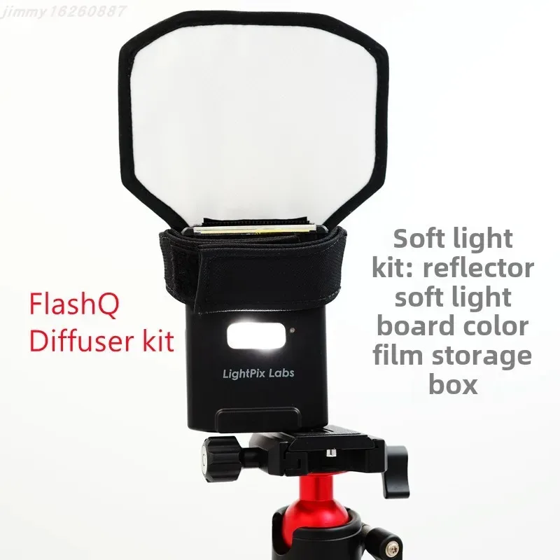 FlashQ Soft Light Cover Q20II Reflector LightPix GR Flash Color Film Protective Portable
FlashQ Soft Light Cover Q20II Reflector LightPix GR Flash Color Film Protective Portable
