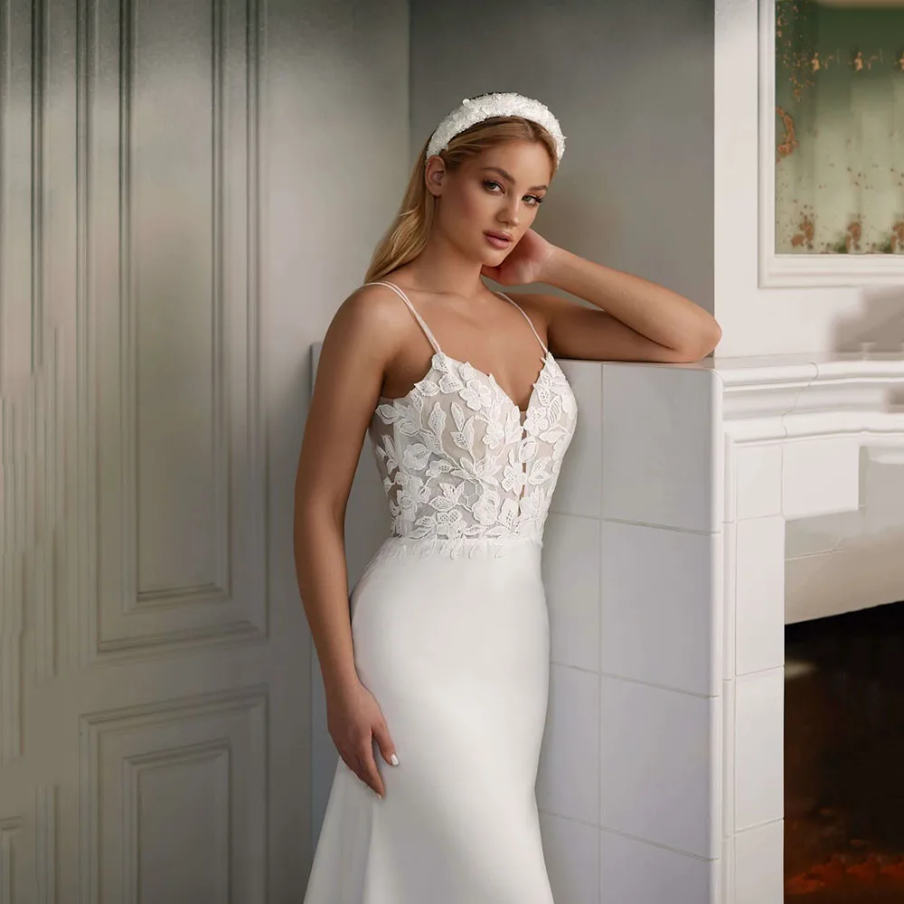 Civil A-Line Stain Wedding Dresses Brides Elegant Square Collar Sleeveless Open Back Bridal Gown Wedding reception Customized
Civil A-Line Stain Wedding Dresses Brides Elegant Square Collar Sleeveless Open Back Bridal Gown Wedding reception Customized