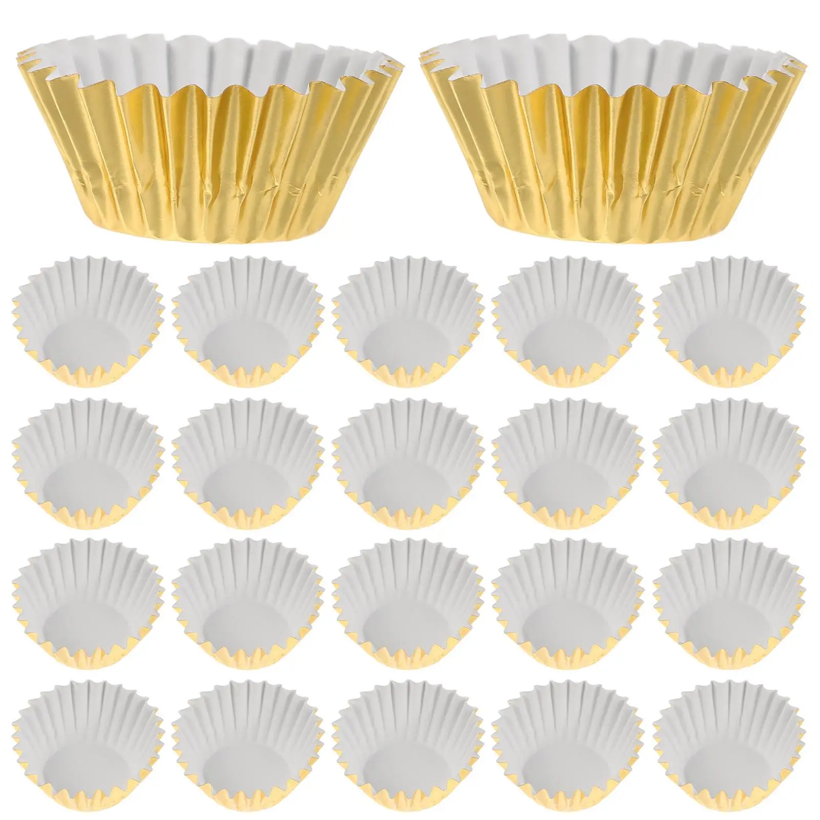 500 Pcs Cake Base Cups Mini Blue Liners Aluminum Foil Baking Small Brown Golden Cupcake Wrappers Paper Holder Muffin Tin
500 Pcs Cake Base Cups Mini Blue Liners Aluminum Foil Baking Small Brown Golden Cupcake Wrappers Paper Holder Muffin Tin
