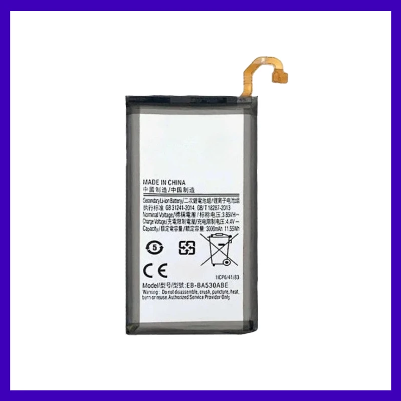 Brand New EB-BA530ABE Mobile Battery for Samsung A5 A8 A530 Series High Compatibility Easy Installation Steady Voltage
Brand New EB-BA530ABE Mobile Battery for Samsung A5 A8 A530 Series High Compatibility Easy Installation Steady Voltage