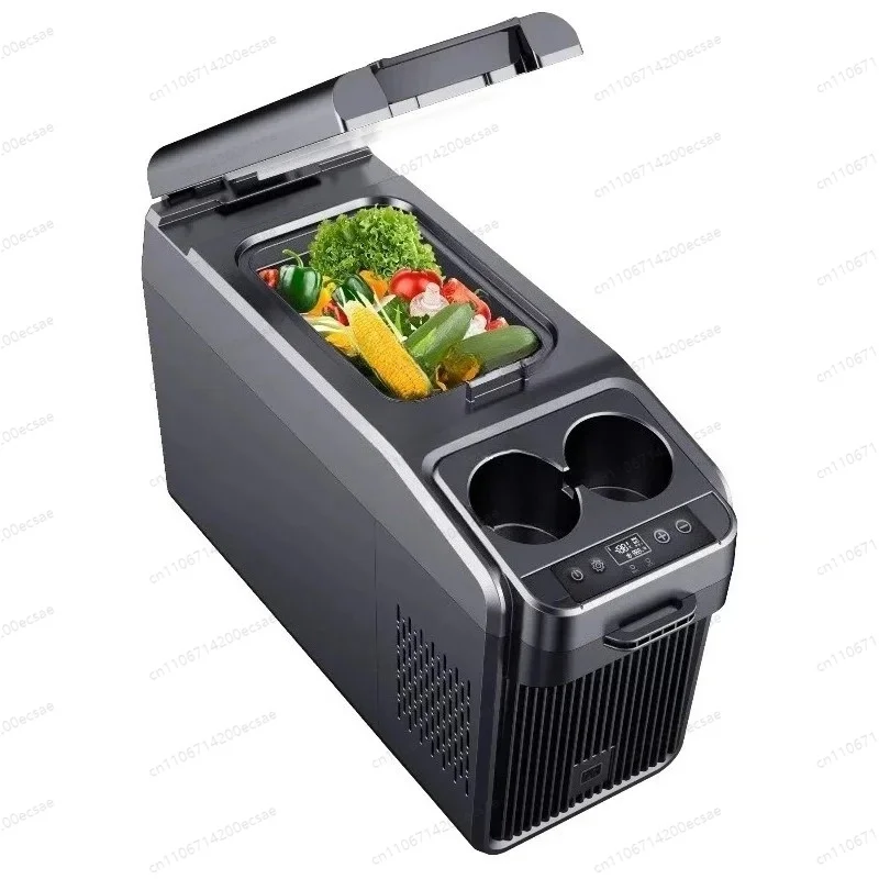 18L Portable Fridge Freezer 12 Volt Refrigerator Armrest Box for Car with Dual Cup Holder Shoulder Belt
18L Portable Fridge Freezer 12 Volt Refrigerator Armrest Box for Car with Dual Cup Holder Shoulder Belt