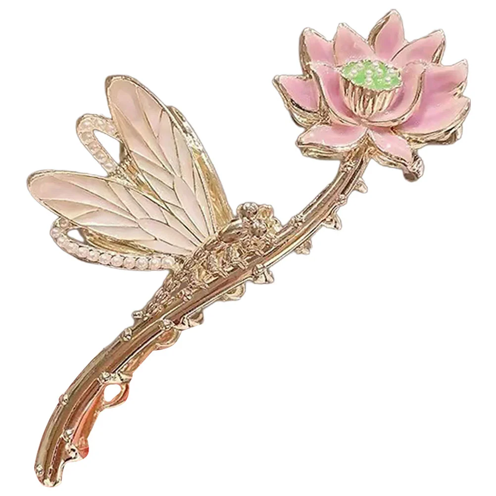 Lotus Dragonfly Hair Clip Clips for Women Accessories Claw Chinese Metal Elegant Miss
Lotus Dragonfly Hair Clip Clips for Women Accessories Claw Chinese Metal Elegant Miss