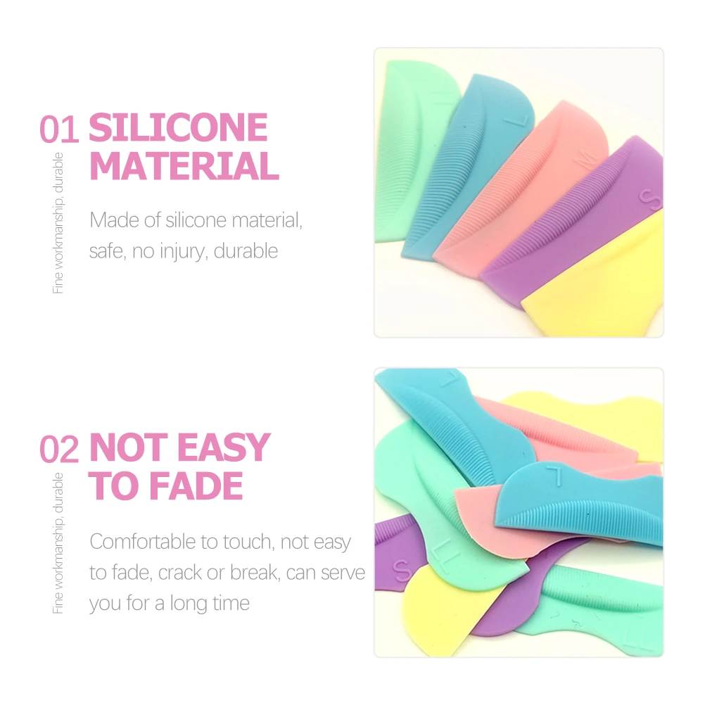 5 Pairs Eyelash Curling Silicone Pads Anti Fall Lightweight Comfortable lash pads eyelash perming pads lift tools fit
5 Pairs Eyelash Curling Silicone Pads Anti Fall Lightweight Comfortable lash pads eyelash perming pads lift tools fit